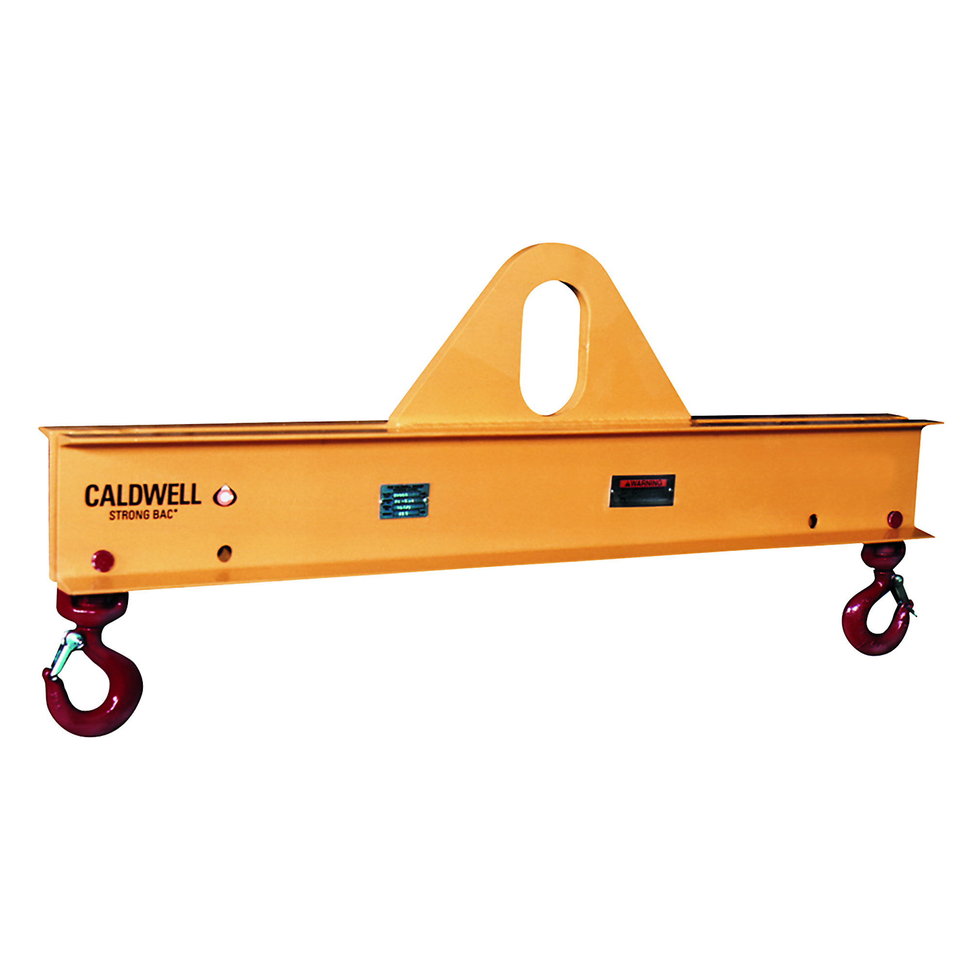 Caldwell, Low Headroom Lifting Beam, Capacity 6000 lb, Minimum Spread 36 in, Maximum Spread 36 in, Model# 20-3-3
